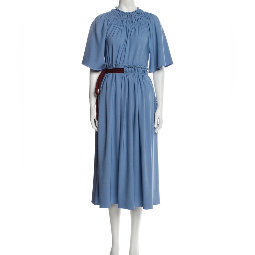 Roksanda Silba Belted Midi Dress